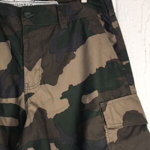 Freeworld Hybrid Men's Trunks Board Cargo Shorts Pockets Camouflage Size 36
